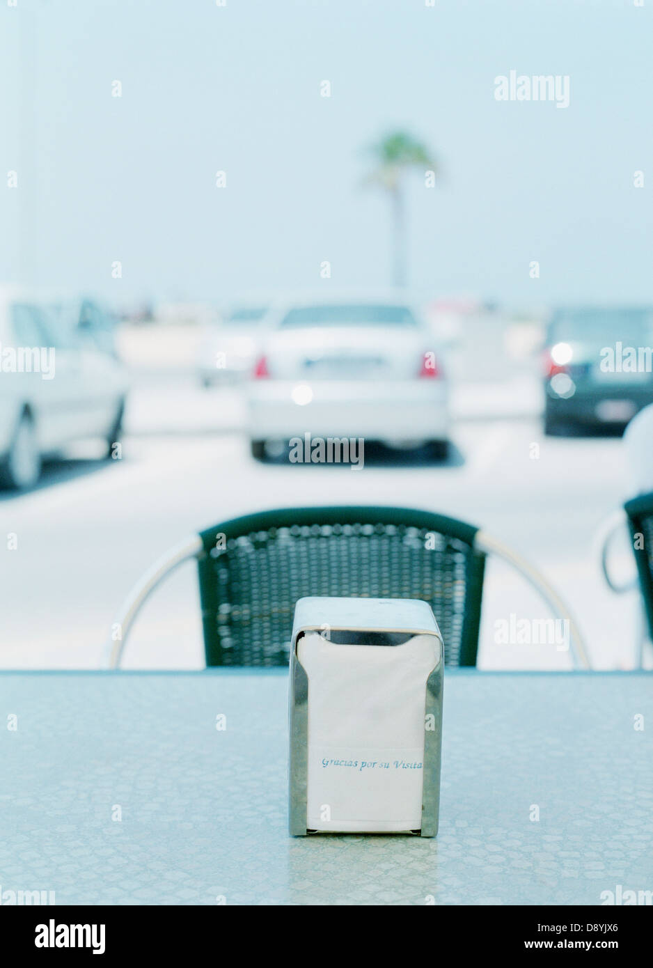 Un café, Espagne. Banque D'Images