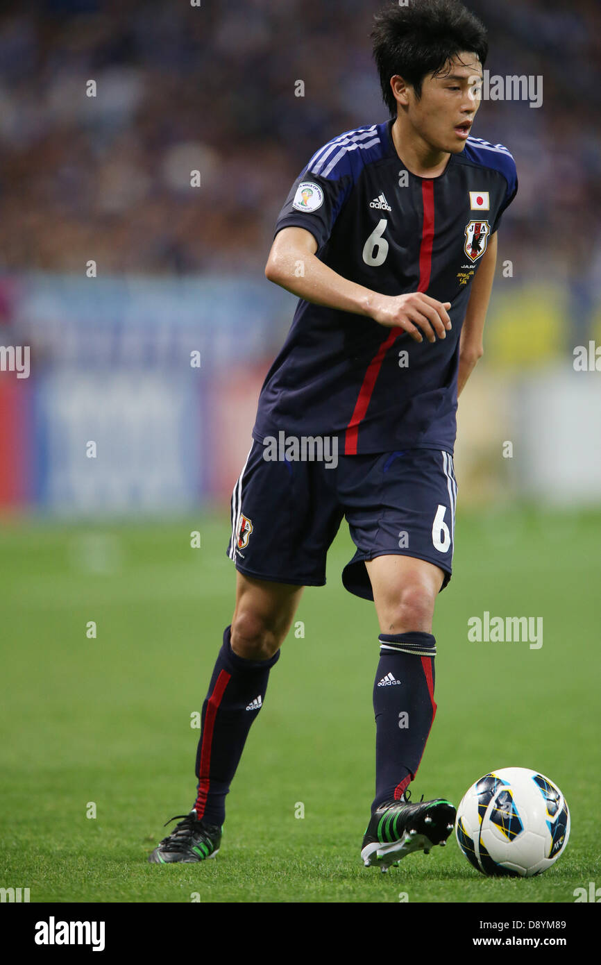 Atsuto Uchida (JPN), 4 juin 2013 - Football / Soccer : 2014 FIFA World Cup Qualifiers asiatique final round match du groupe B entre le Japon 1-1 Australie à Saitama Stadium 2002 à Saitama, au Japon. (Photo par Matsuoka MM. Kenzaburo/AFLO) Banque D'Images