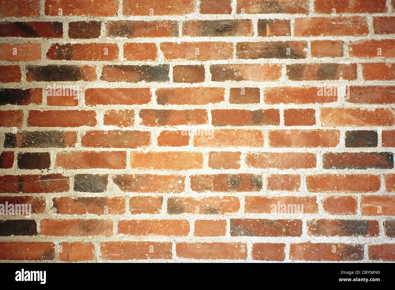 Un mur de brique, la Suède. Banque D'Images Un mur de brique, la Suède. Banque D'Images