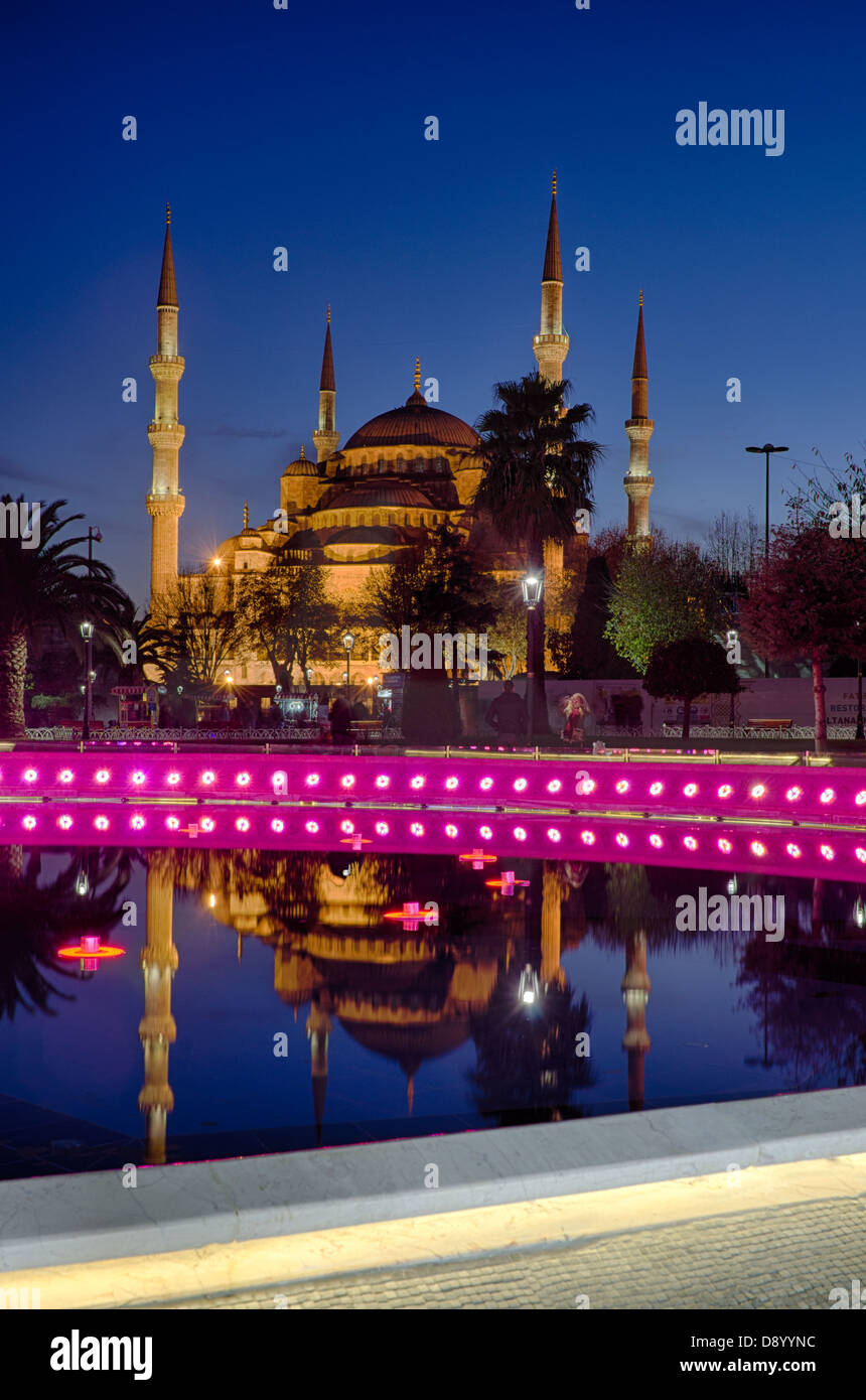 Vue de l'aya sofia mosque in Istanbul, Turquie Banque D'Images