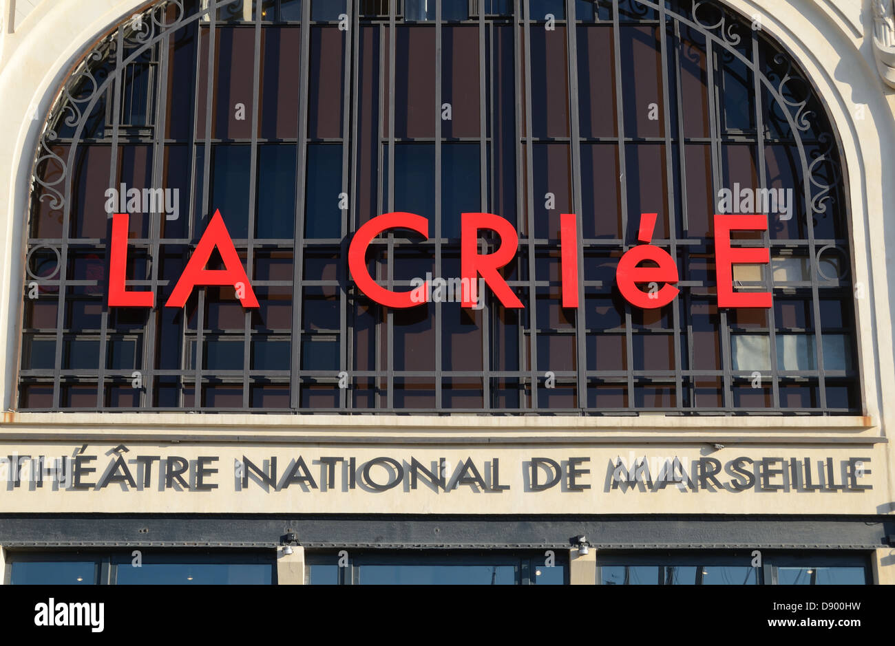 Théâtre La Criée Marseille France Banque D'Images