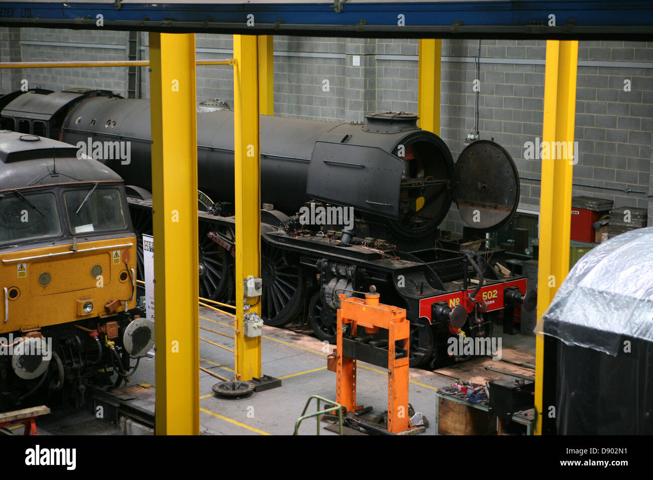 The Flying Scotsman locomotive à vapeur Banque D'Images