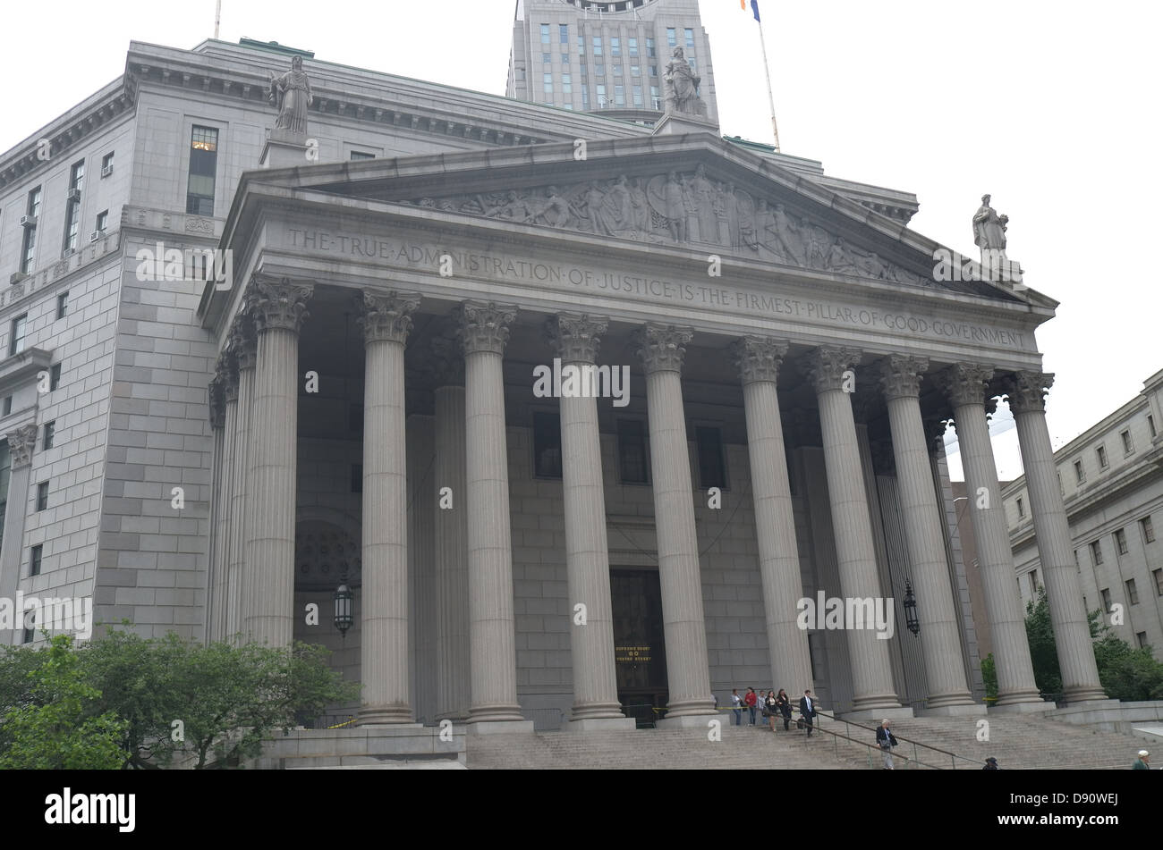 Thurgood Marshall United States Courthouse New York City Banque D'Images