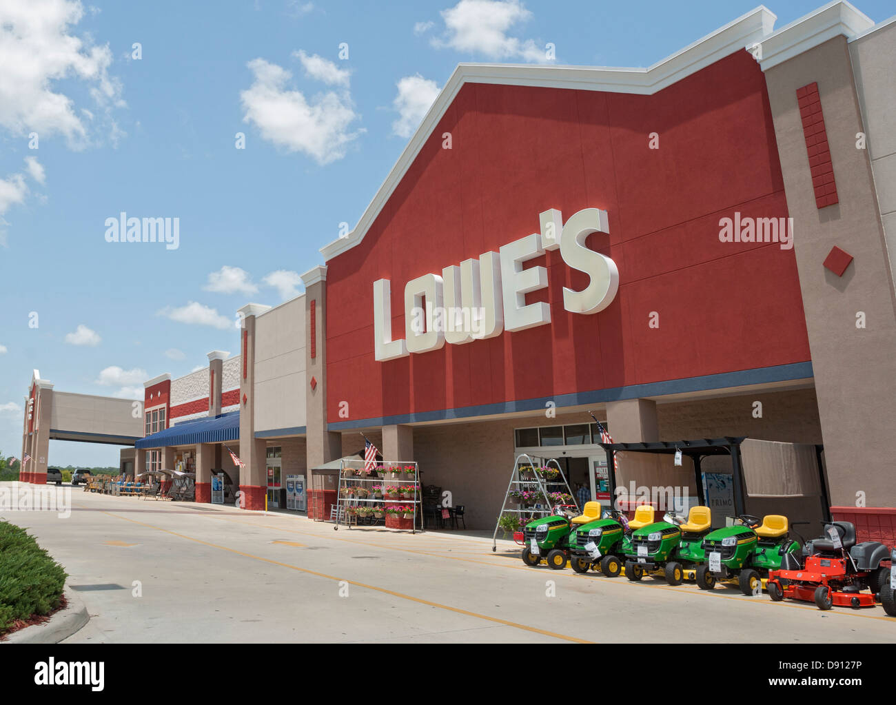 Lowe's Home Improvement store Alachua en Floride. Banque D'Images