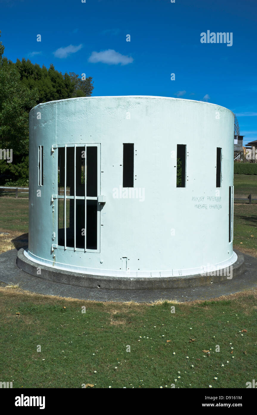 Dh NGARUAWAHIA Nouvelle-zélande NZ tourelle Pioneer memorial guerres guerre 1863-4 Waikato Banque D'Images