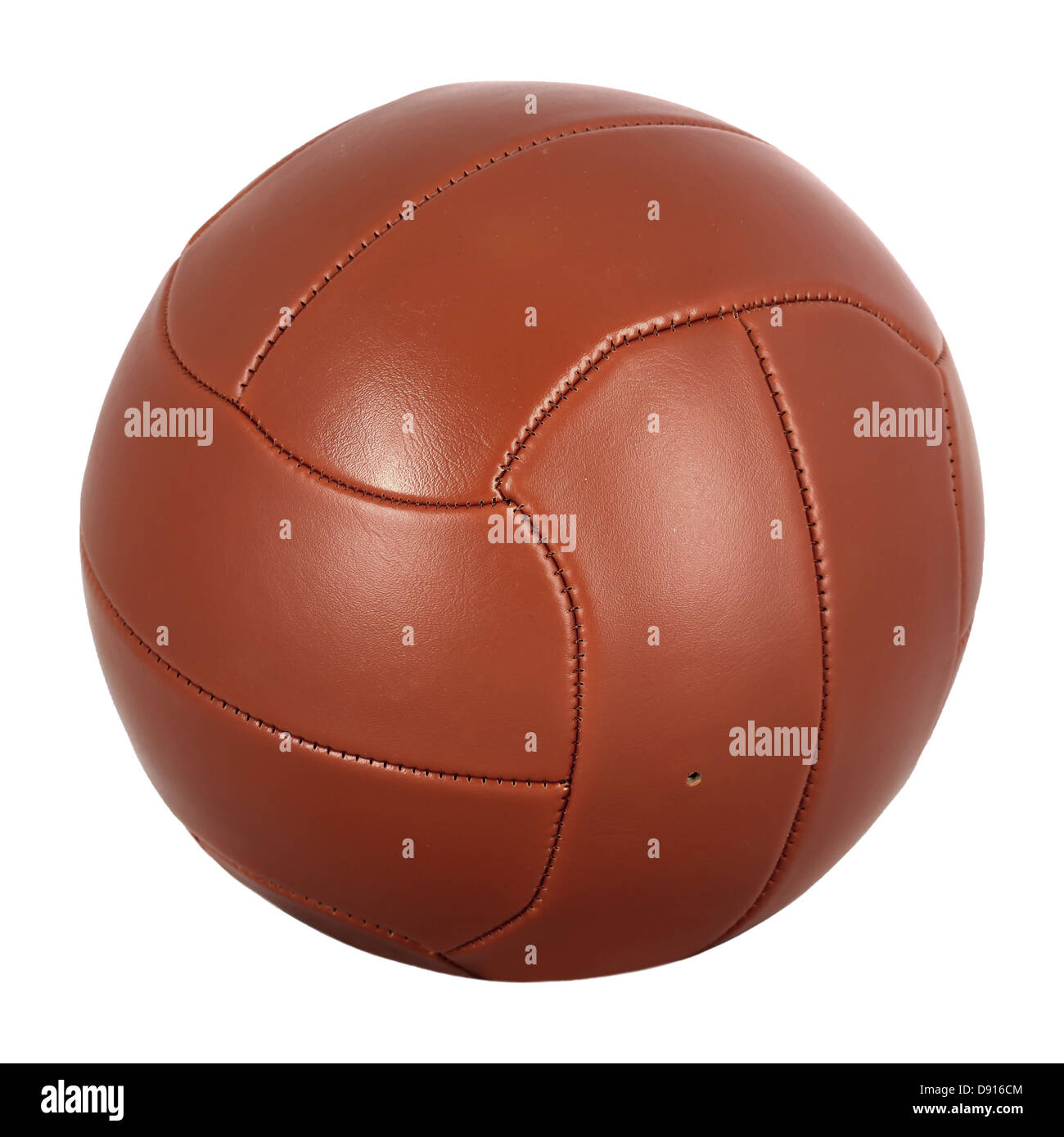 Ballon de football en cuir super star - Dondino