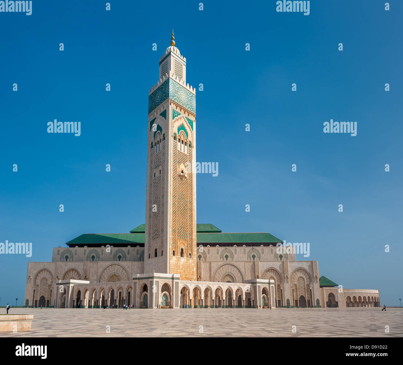 Mosquée Hassan II, Casablanca. Maroc Banque D'Images