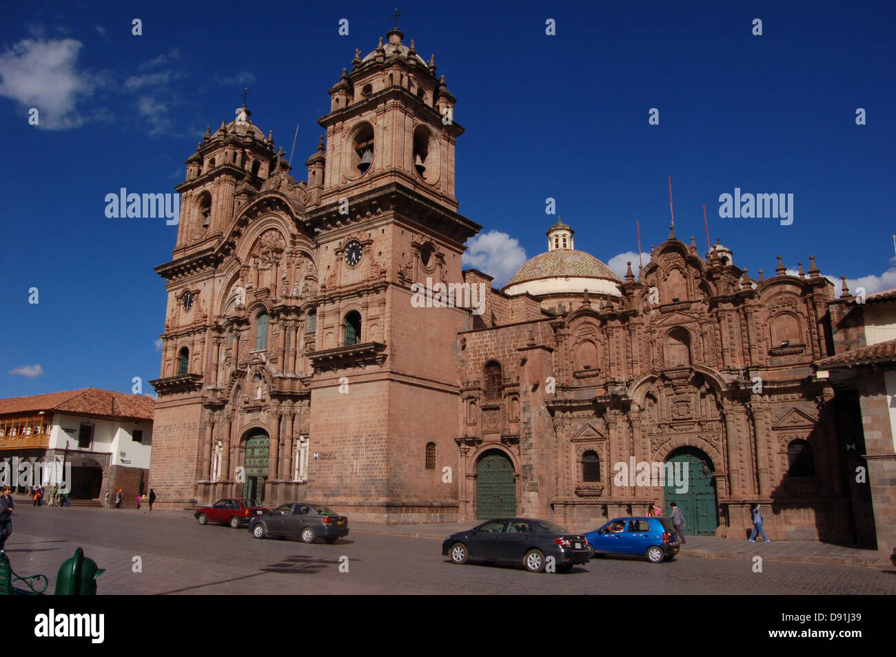 Iglesia de la Compañía de Jesús, Cusco, Pérou Banque D'Images