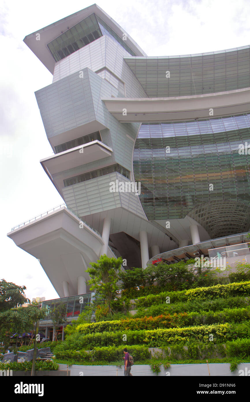 Singapour,Buona Vista,The Star Vista,shopping shopper shoppers magasins marché marchés achats vente, magasin de détail magasins d'affaires businin Banque D'Images