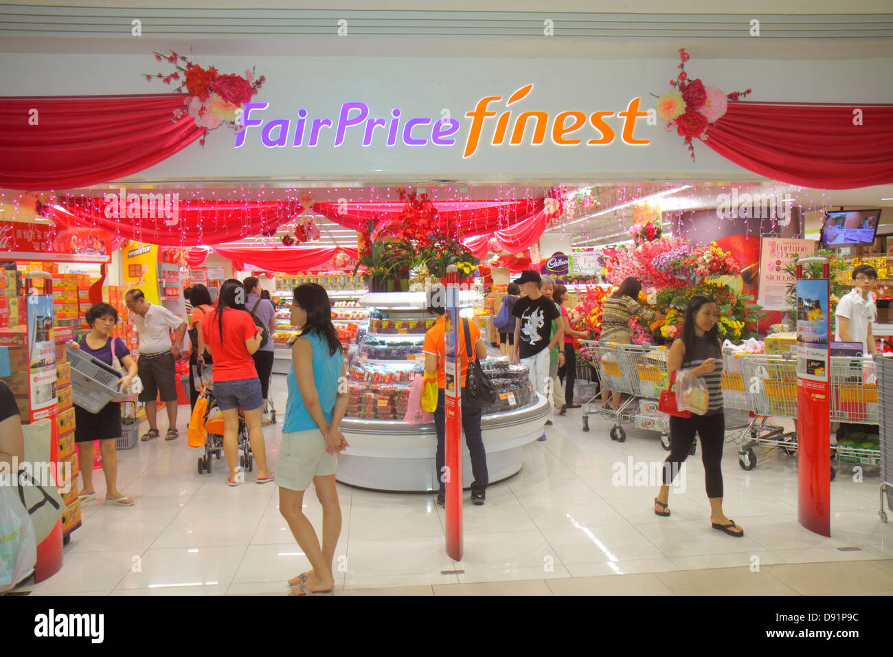 Singapour,Bishan place,Junction 8,shopping shopper shoppers magasins marché marchés achats vente, magasin de détail magasins affaires Banque D'Images