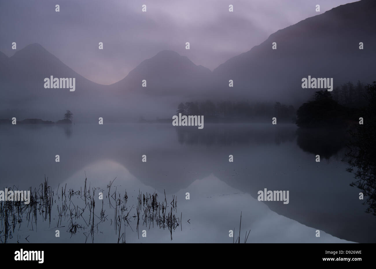 Lochan Urr, Glencoe, les Highlands écossais, UK Banque D'Images