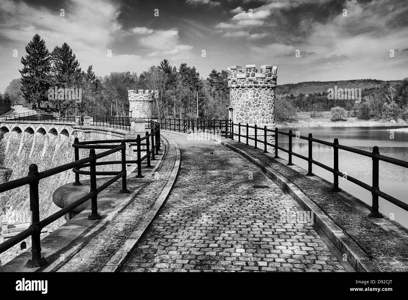 Barrage incroyable dans Parizov en République Tchèque Banque D'Images