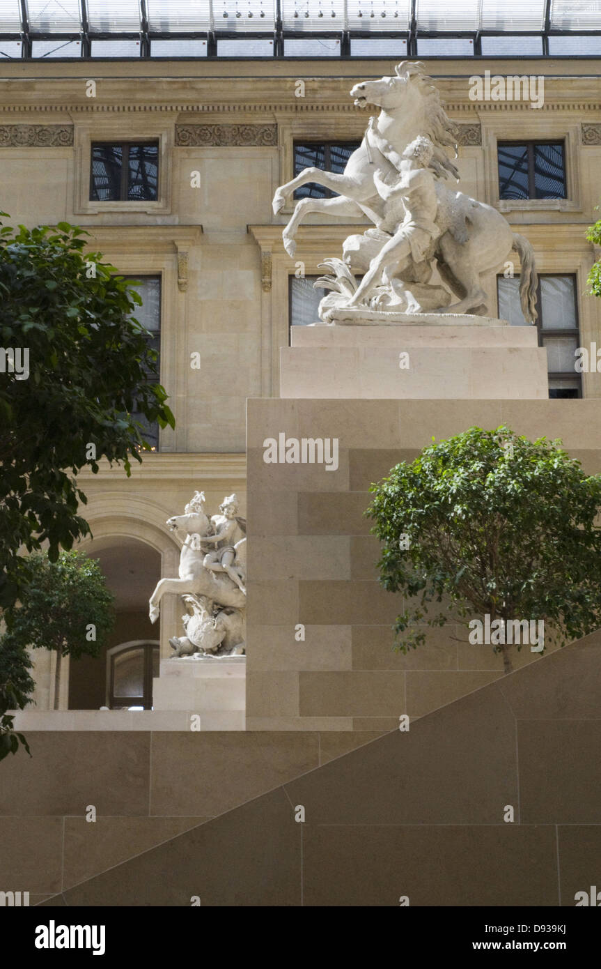 Lorenzo Bartoloni Dircé en sculpture française Ministère - Cour Marly - Musée Du Louvre Paris Banque D'Images