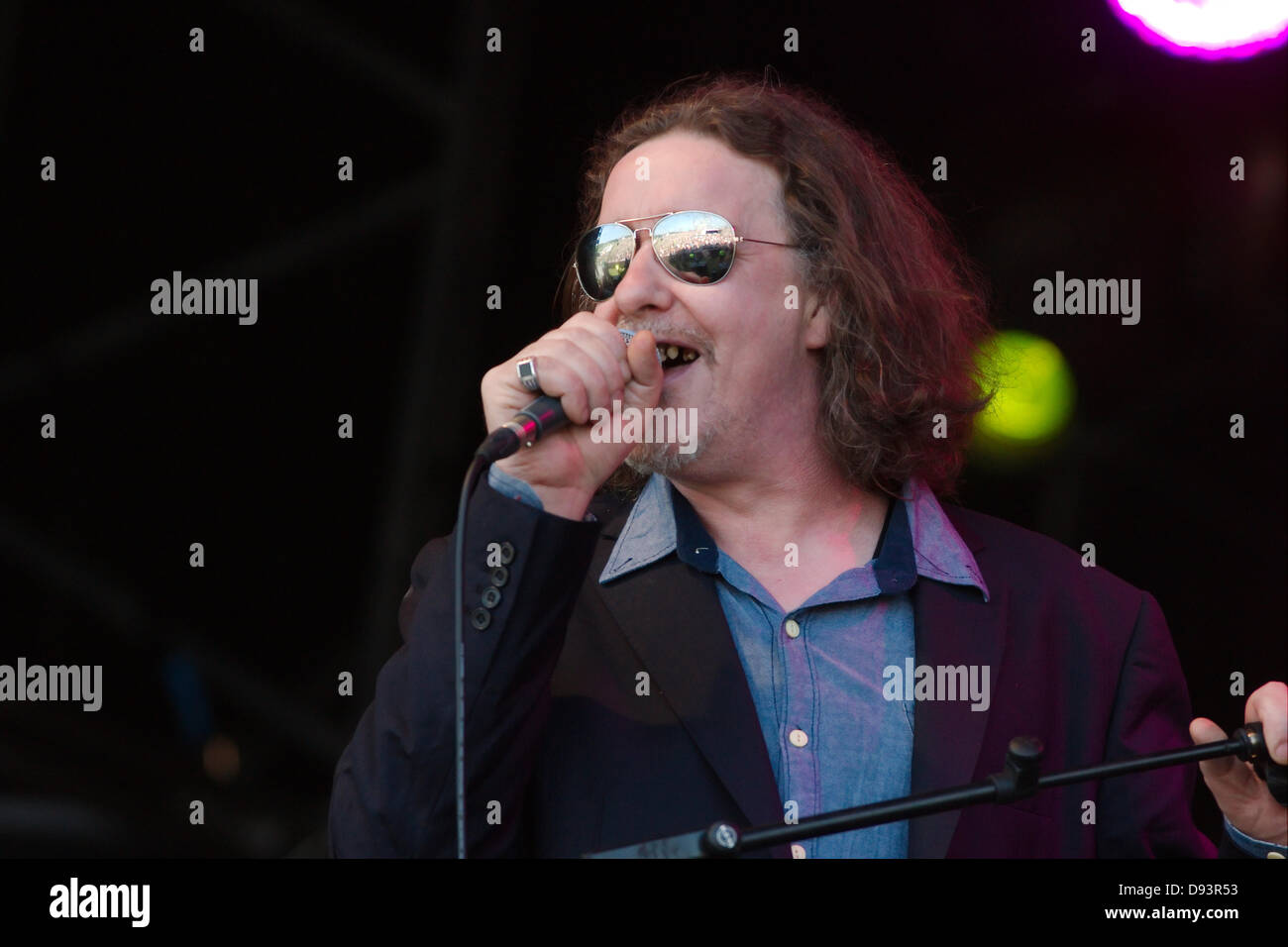 Le Loch Ness, au Royaume-Uni. 9 juin, 2013. Alabama 3 effectuer à RockNess 2013 - Dimanche 9 Juin 2013 Crédit : Thomas Bisset/Alamy Live News Banque D'Images