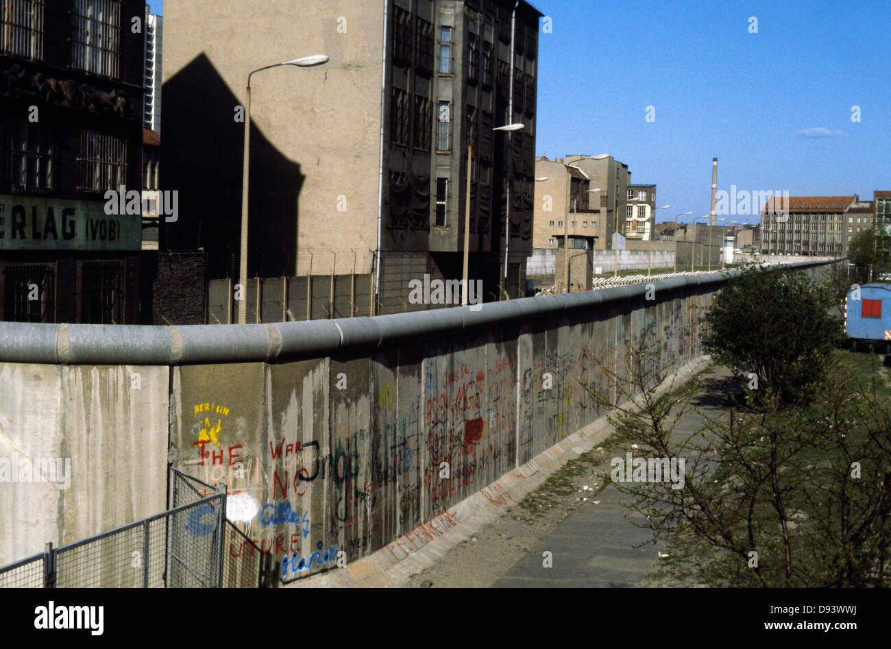 Mur de Berlin Banque D'Images Mur de Berlin Banque D'Images