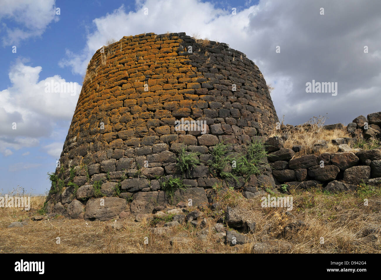 Nuraghe Oes, près de Torralba, Valle dei Nuraghi, Sardaigne, Italie Banque D'Images