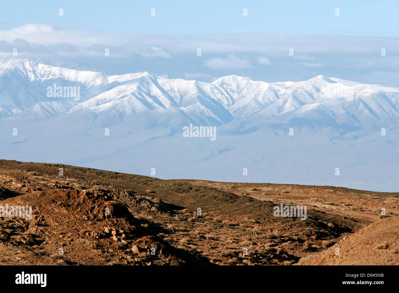 Vaste paysage, le nord-ouest de la Mongolie. Banque D'Images