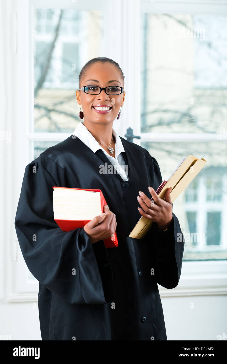 Female lawyer Banque de photographies et d’images à haute résolution - Alamy