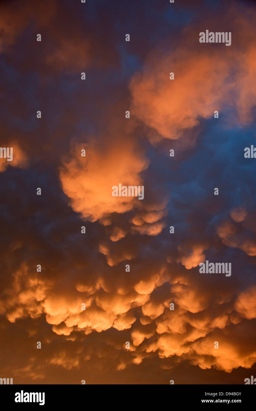 Ciel du matin Banque D'Images