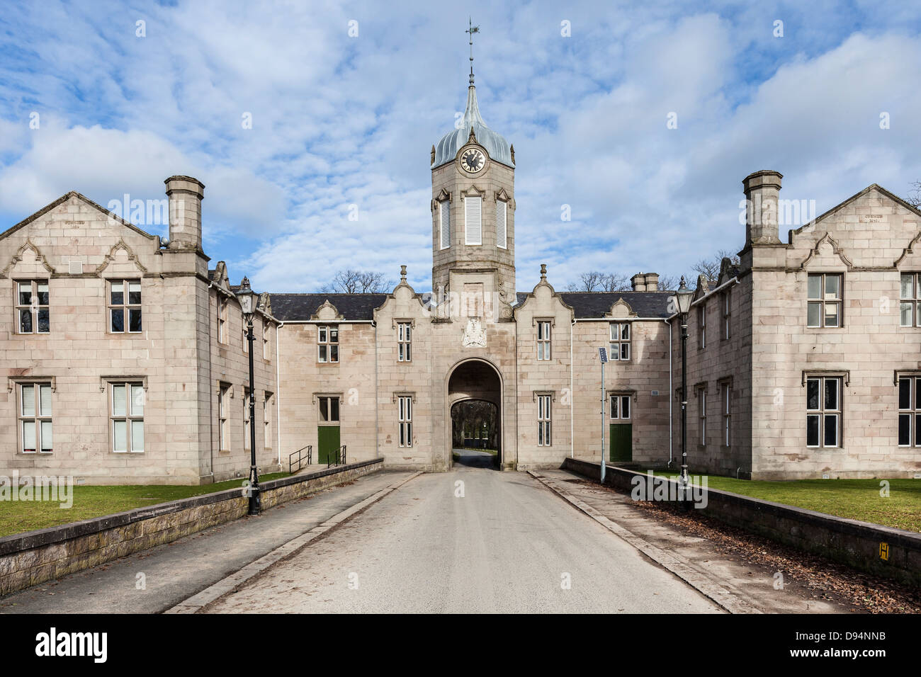 Simpson Building à Huntly dans l'Aberdeenshire, en Écosse. Banque D'Images