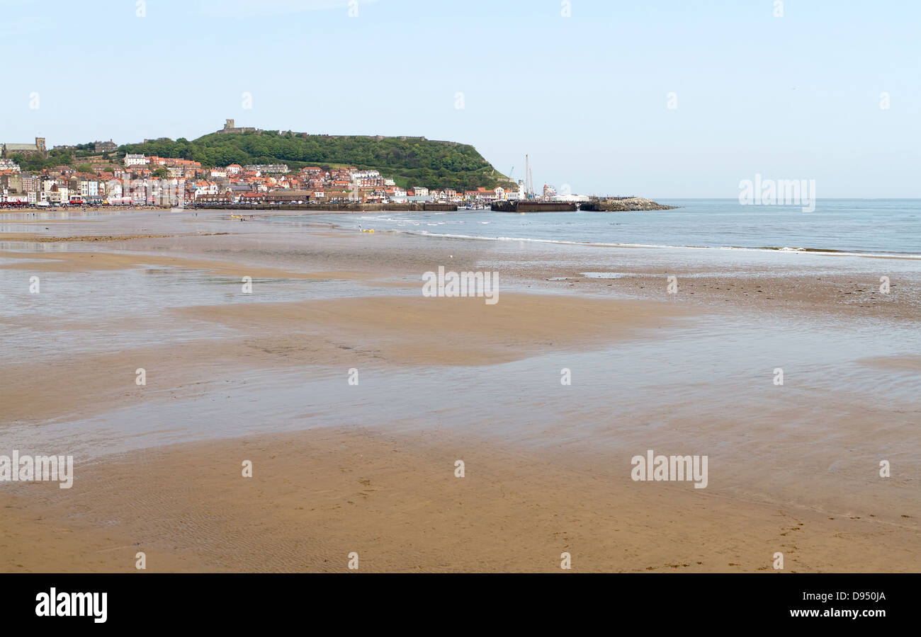 Clayton Bay Scarborough dans le Yorkshire du Nord Banque D'Images