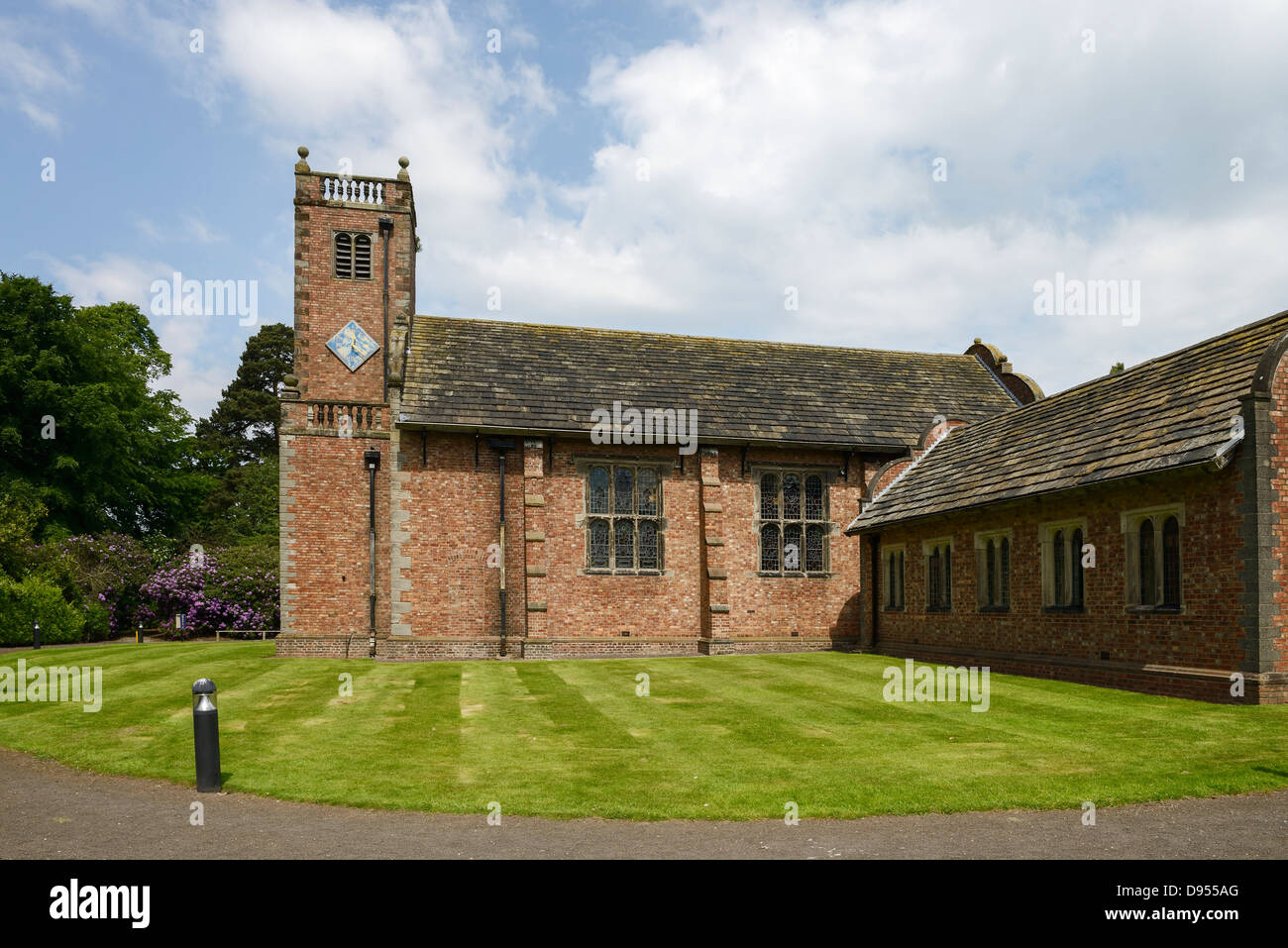 La chapelle à Knutsford Tabley House près de Cheshire UK Banque D'Images