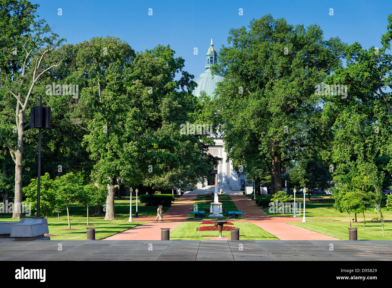 L'United States Naval Academy Chapelle, Annapolis, Maryland, USA. 1908 Banque D'Images