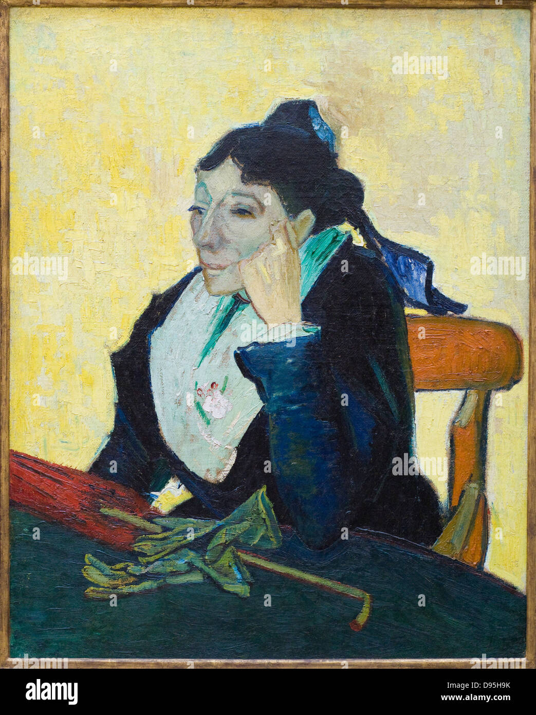Vincent van Gogh l'Arlésienne Madame Ginoux) 1888 (XIX e siècle Huile sur toile école hollandaise Paris - Musée d'Orsay Banque D'Images