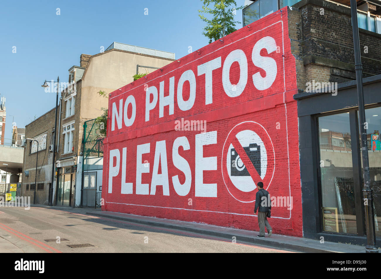 Les graffitis, London, UK Banque D'Images