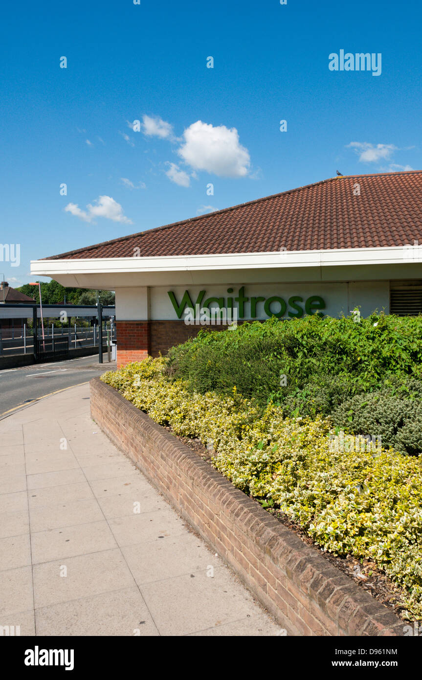 Supermarché Waitrose à Beckenham. Banque D'Images