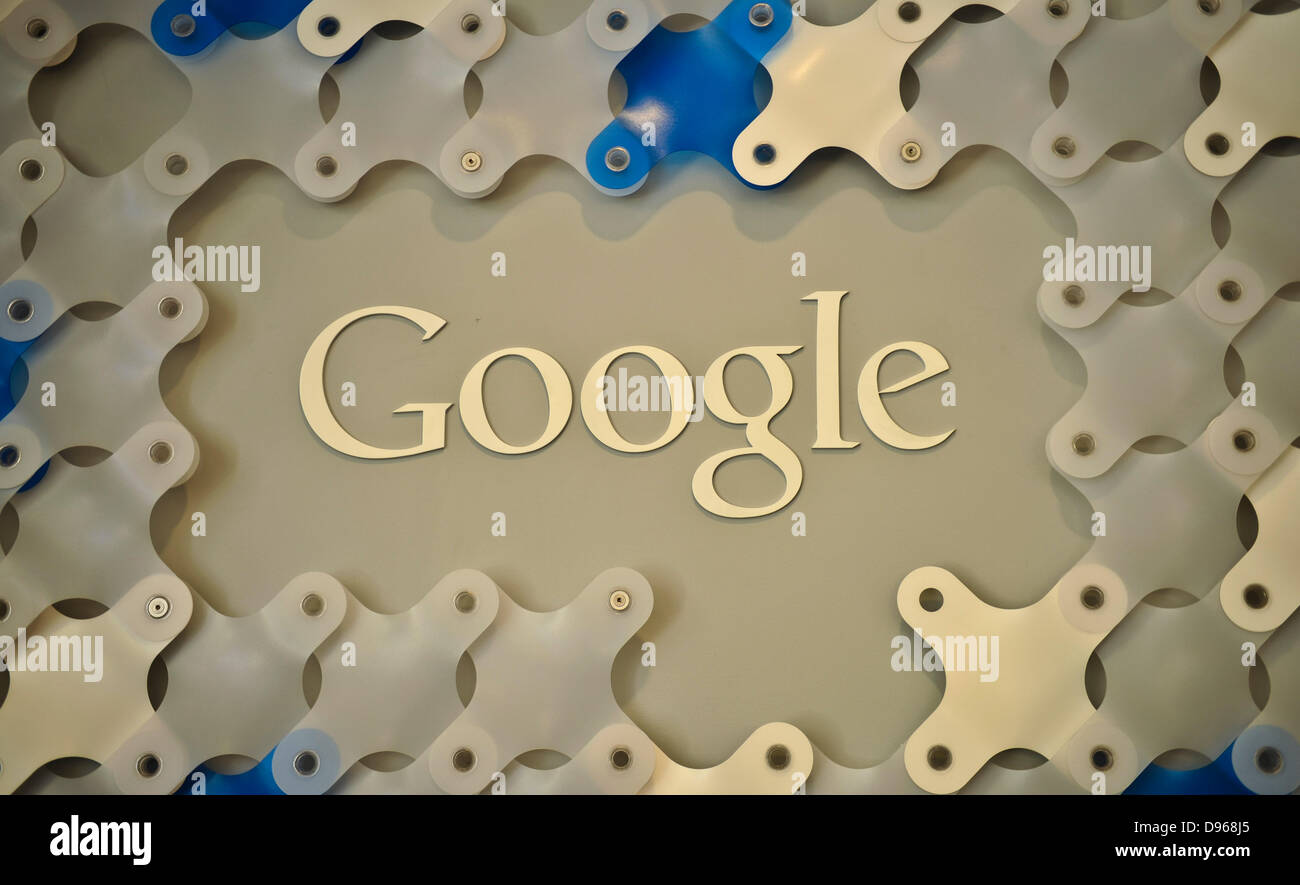 Silicon Valley - Campus Google Logo - Banque D'Images