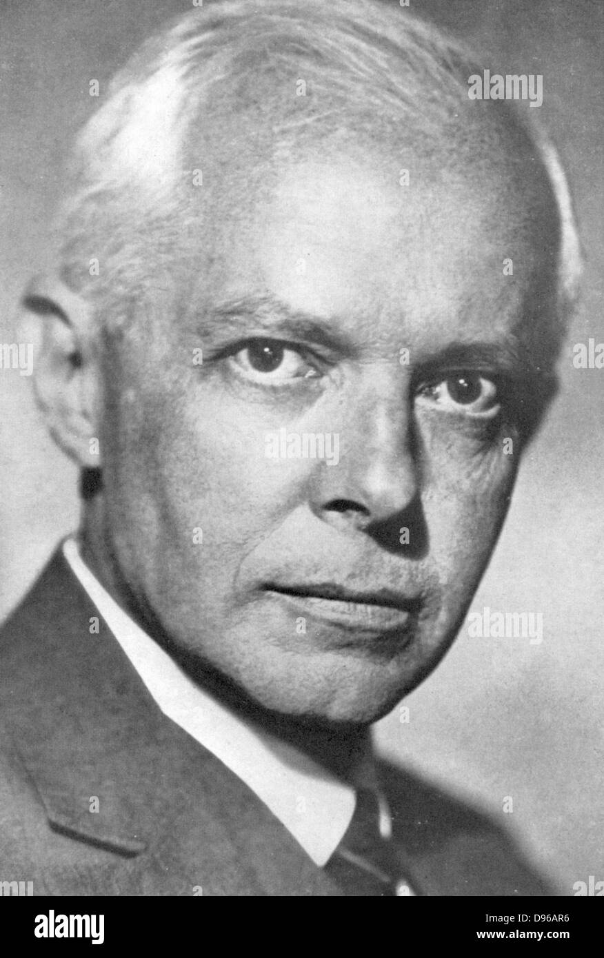 Bela Bartok (1881-1945) compositeur et pianiste hongrois Banque D'Images