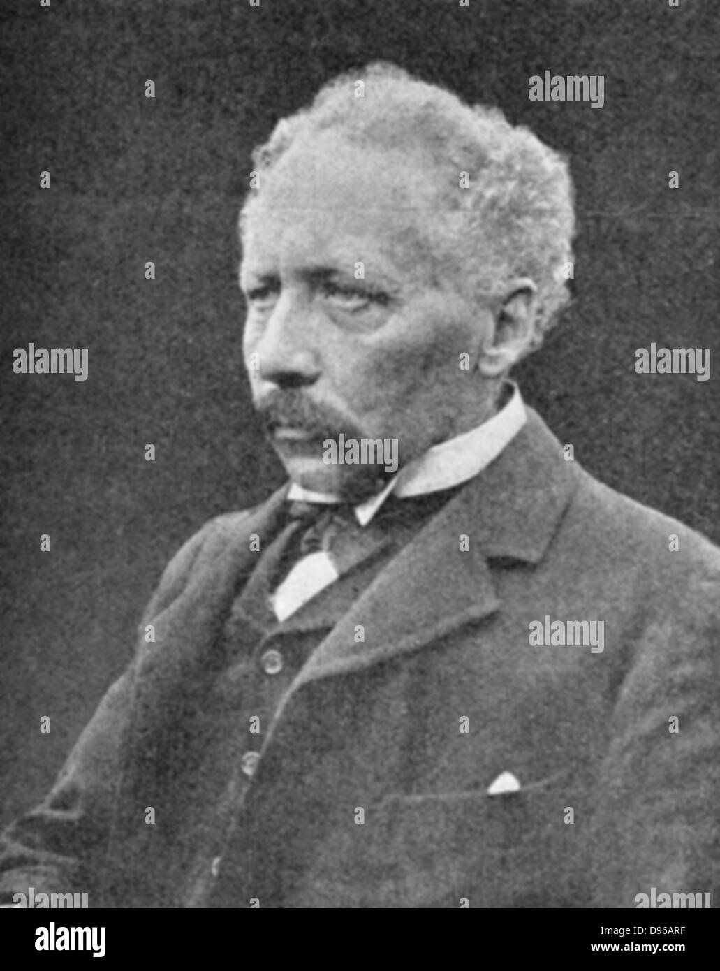 William Bateson (1861-1926), généticien britannique. Après avoir publié la photo 1914 lorsque le président de l'Association britannique pour le progrès de la science. Études de Mendel traduit et a aidé à établir la théorie mendélienne. Contre la théorie des chromosomes et la sélection naturelle de Darwin. Banque D'Images