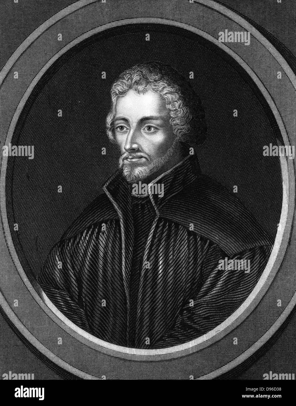 Melancthon (Philip Schwarzerd) 1497-1560 : réformateur protestant allemand. Gravure c1850. Banque D'Images