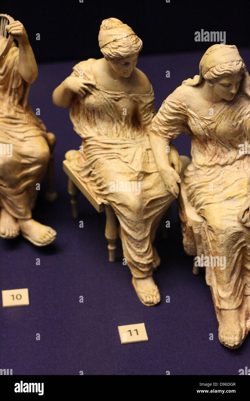 3-D les loisirs des dieux de l'Olympe de la frise du Parthénon. Les sculpteurs de l'Université de Tsukuba, et l'Université de Tokyo des Arts. Banque D'Images
