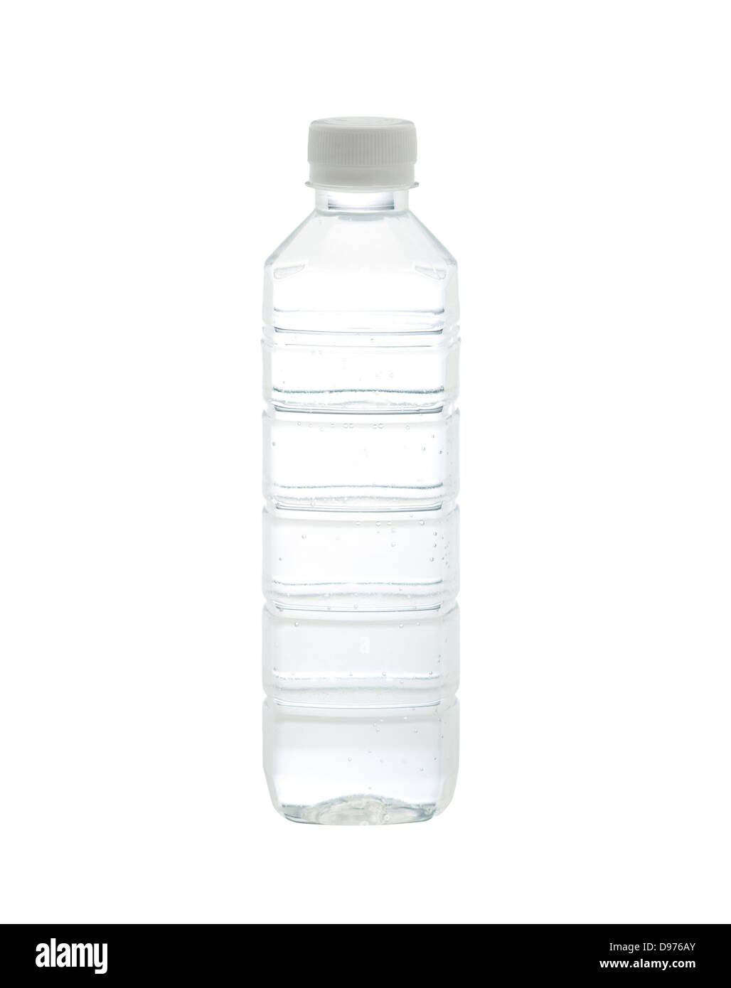 Bouteille d'eau potable avec étiquette vierge pour votre publicité Banque D'Images