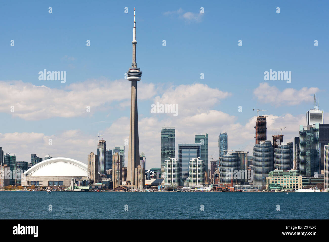Toronto city skyline Banque D'Images