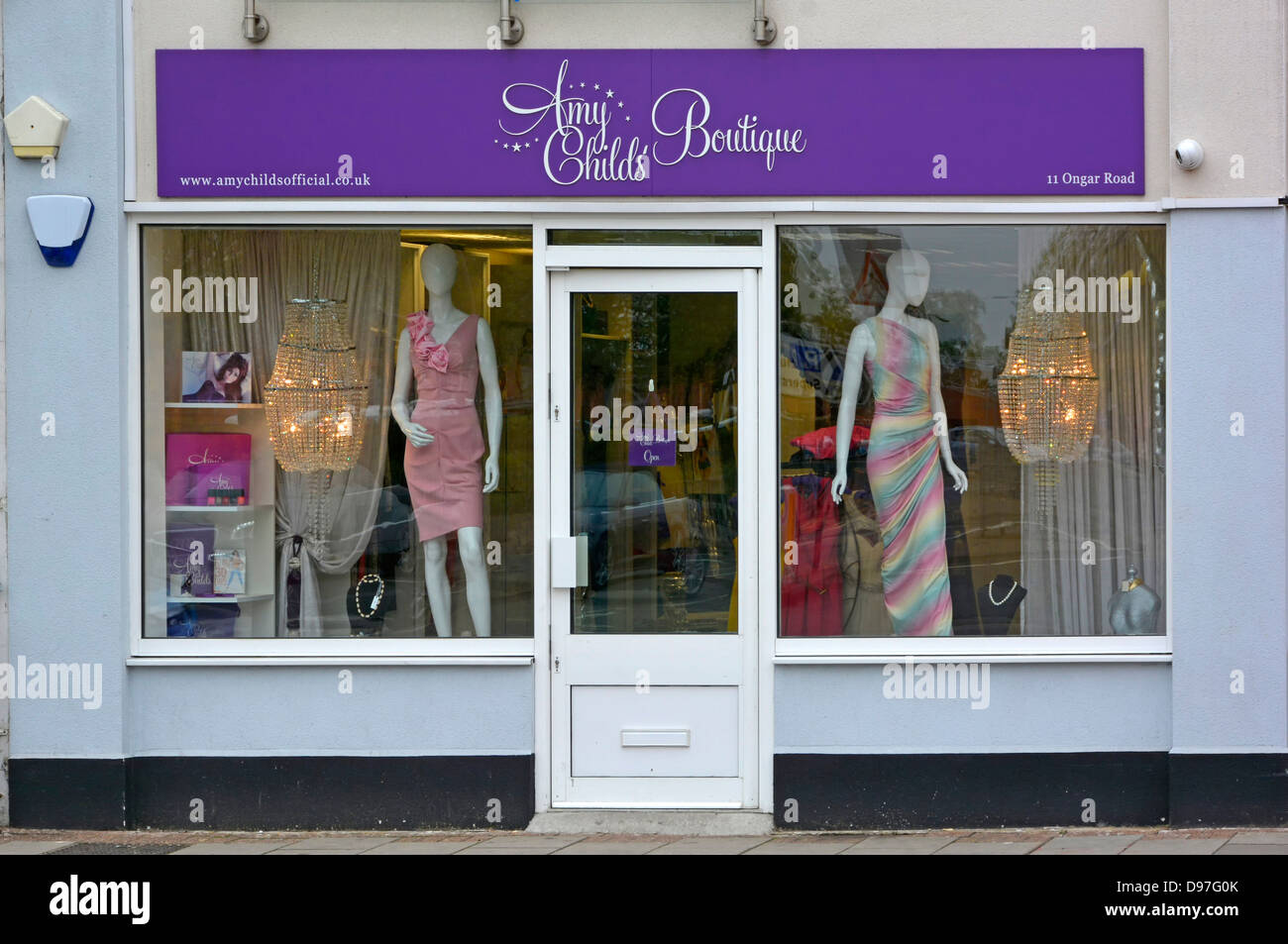 Boutique Boutique magasin avant et exploité sous le nom de Amy Childs un  acteur dans la série tv TOWIE Photo Stock - Alamy