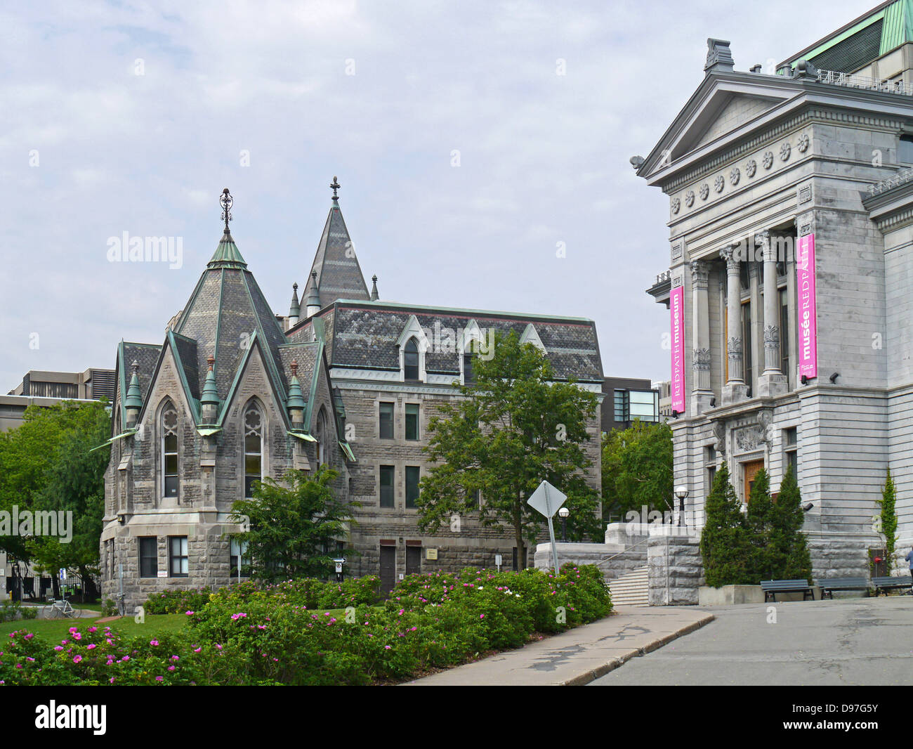 L'Université McGill, Montréal Banque D'Images