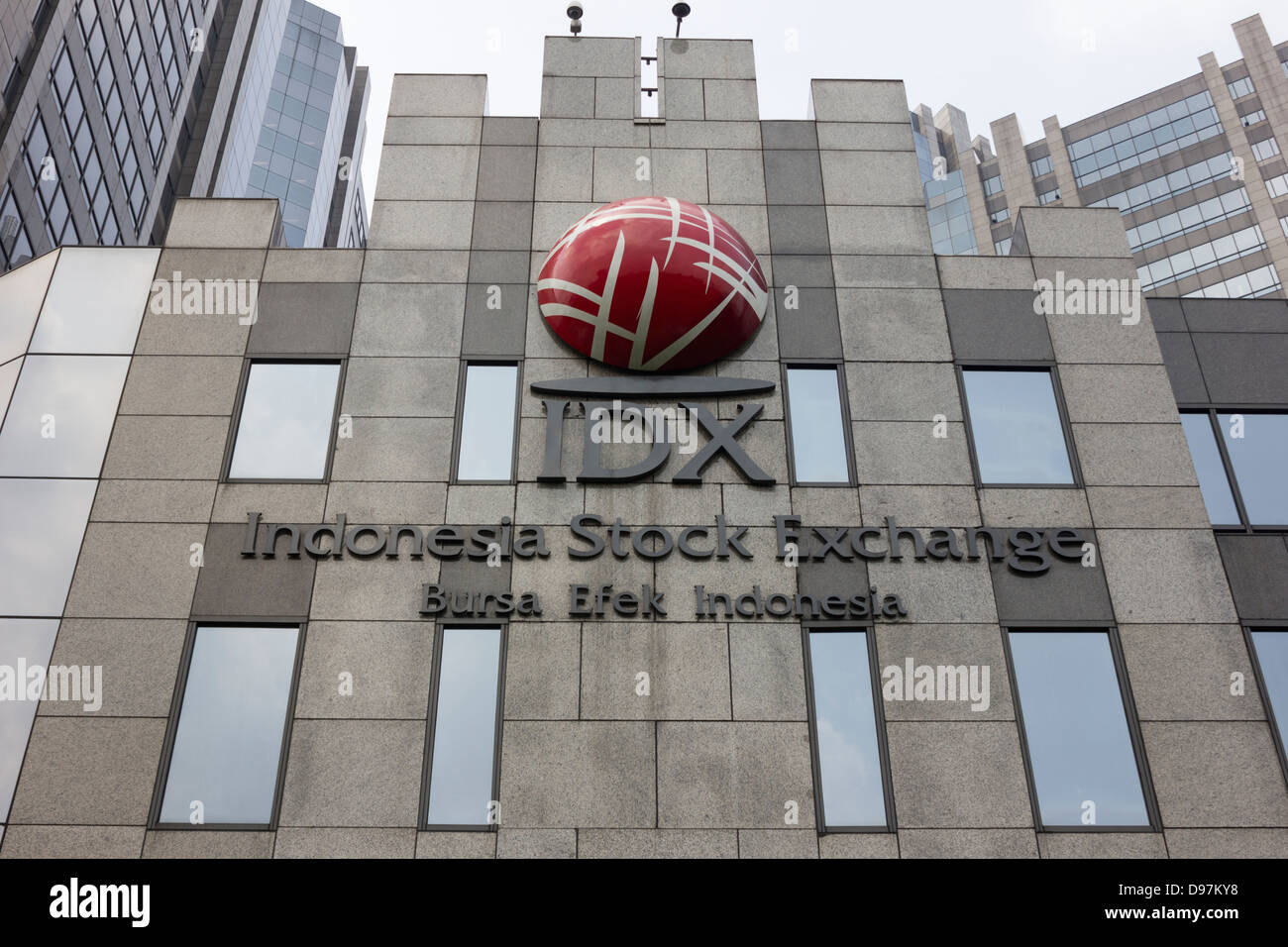 Bâtiment de la Bourse de l'Indonésie Banque D'Images