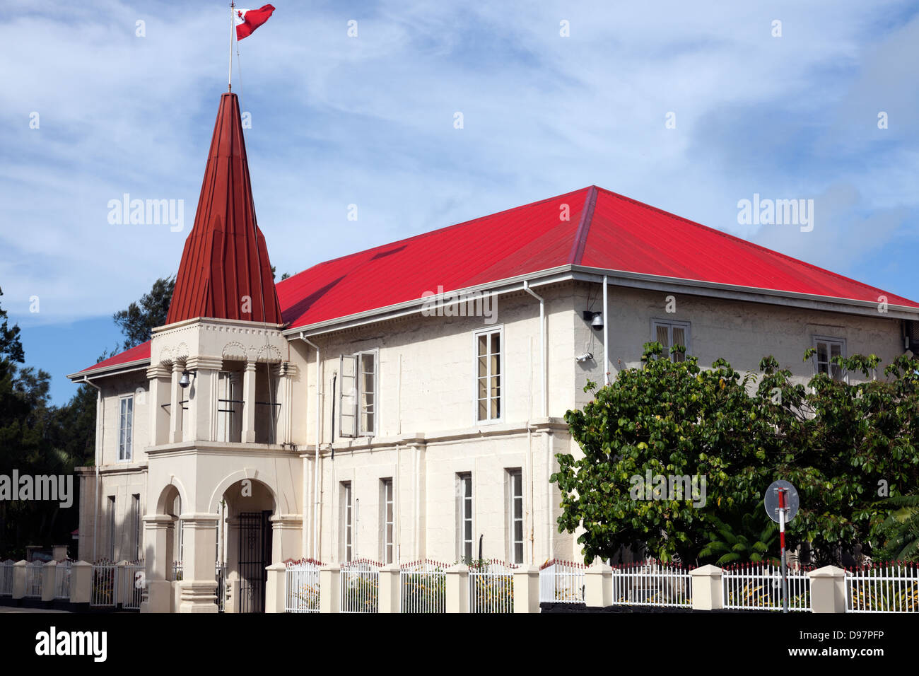 Bâtiment du Parlement européen à Tonga Nuku'alofa - la capitale du Royaume  des Tonga Photo Stock - Alamy