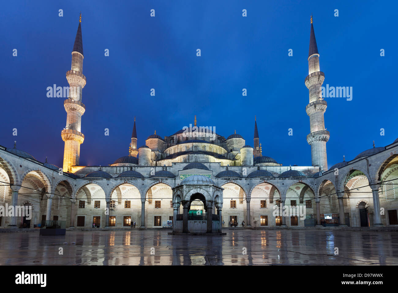 Le Yeni Cami,Istanbul,d'Eminonu. Banque D'Images