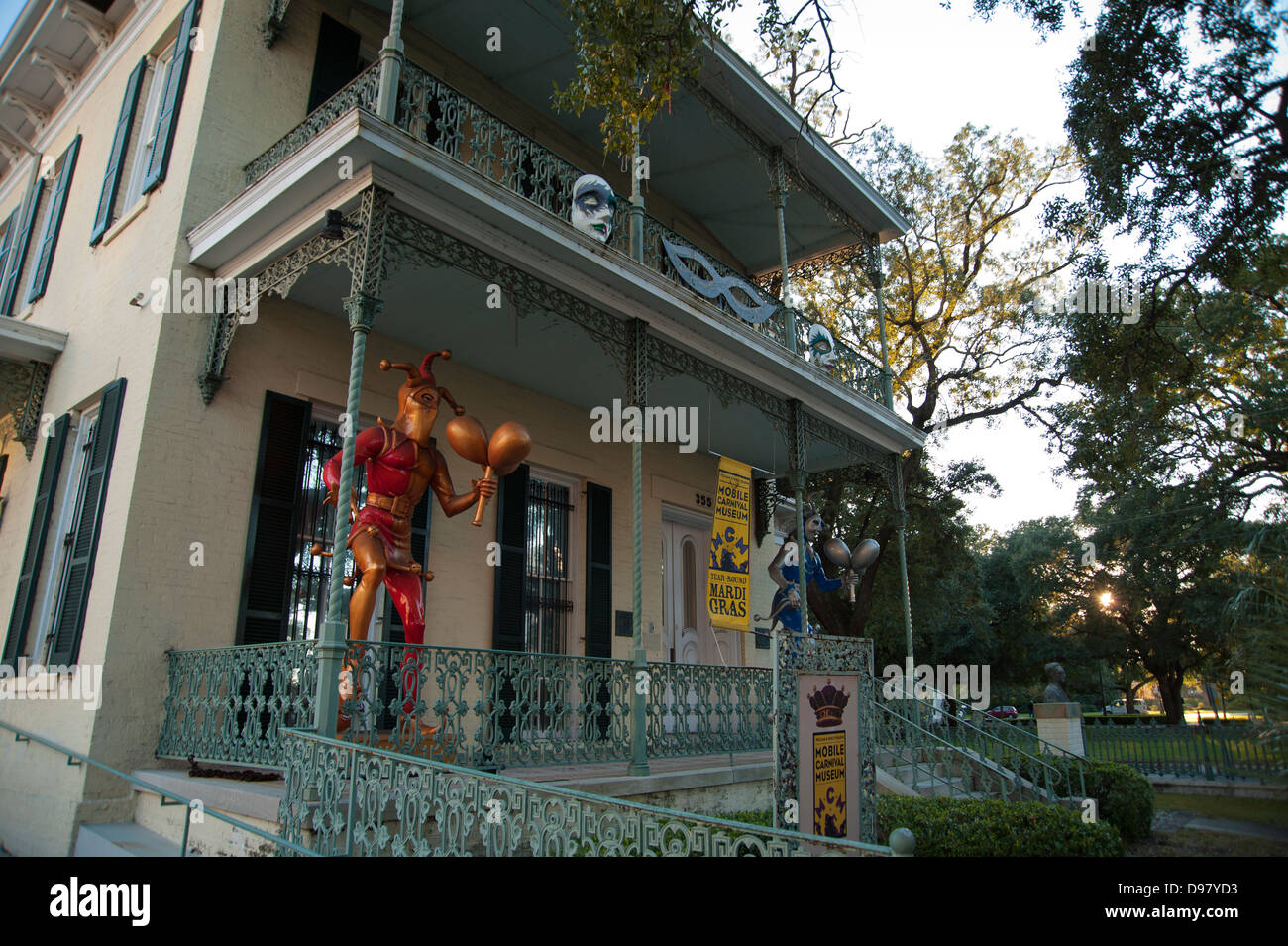 Musée du Carnaval Mobile, Mobile, Alabama, États-Unis d'Amérique Banque D'Images