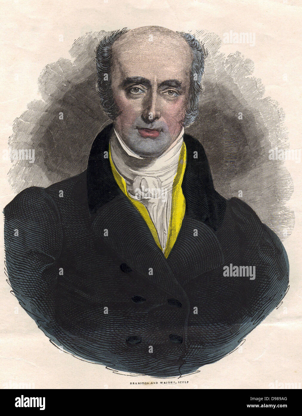 Charles Grey, 2e comte Grey (1764-1845), connu sous le nom de vicomte Howick 1806 et 1807.Homme d'État britannique. Premier ministre 1830-1830 Banque D'Images