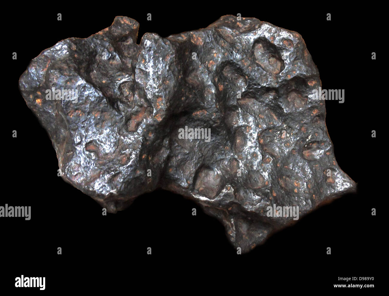 4,6 milliards d'ans à partir de la météorite Argentine Banque D'Images