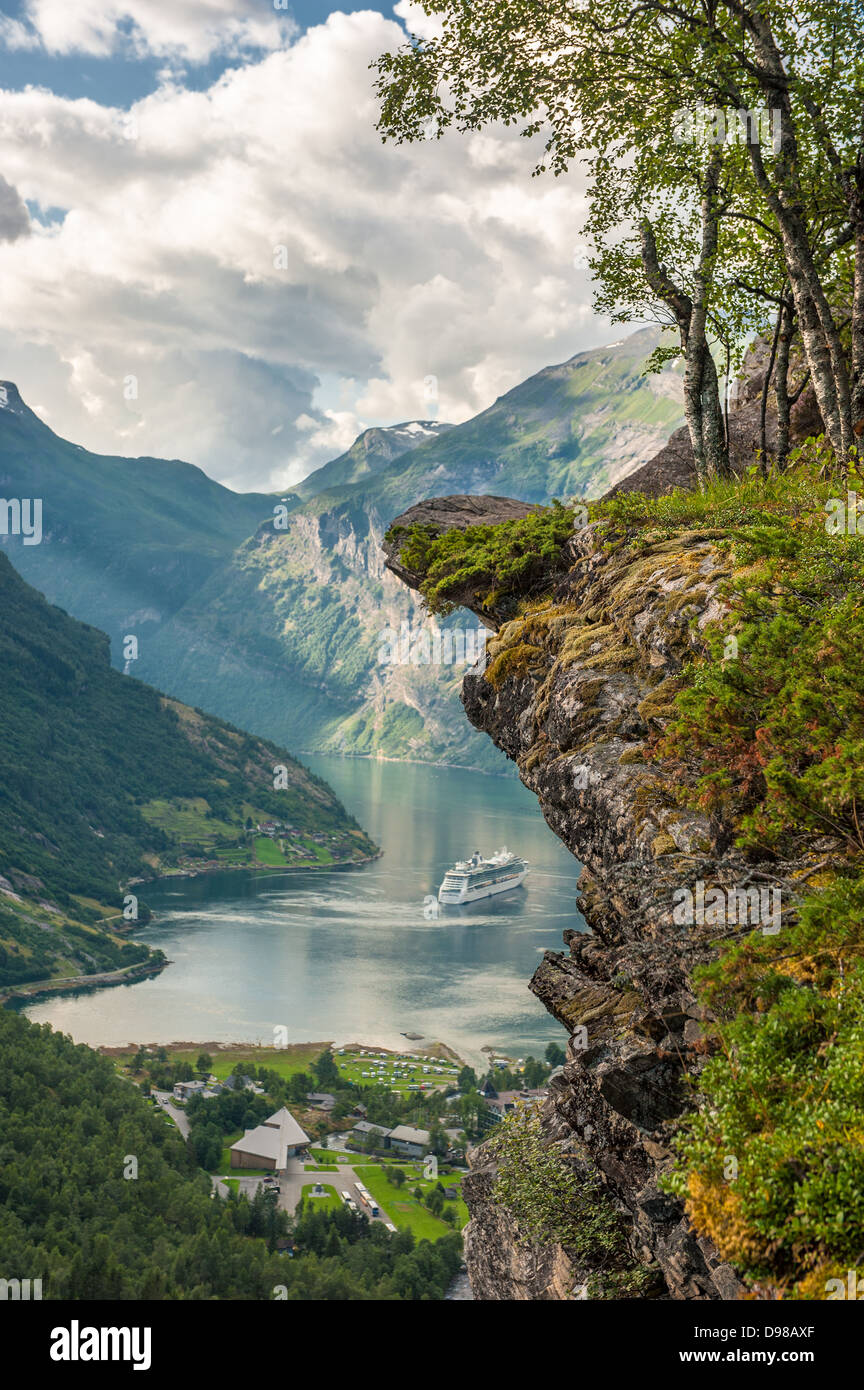 Fjord de Geiranger, Norvège Banque D'Images