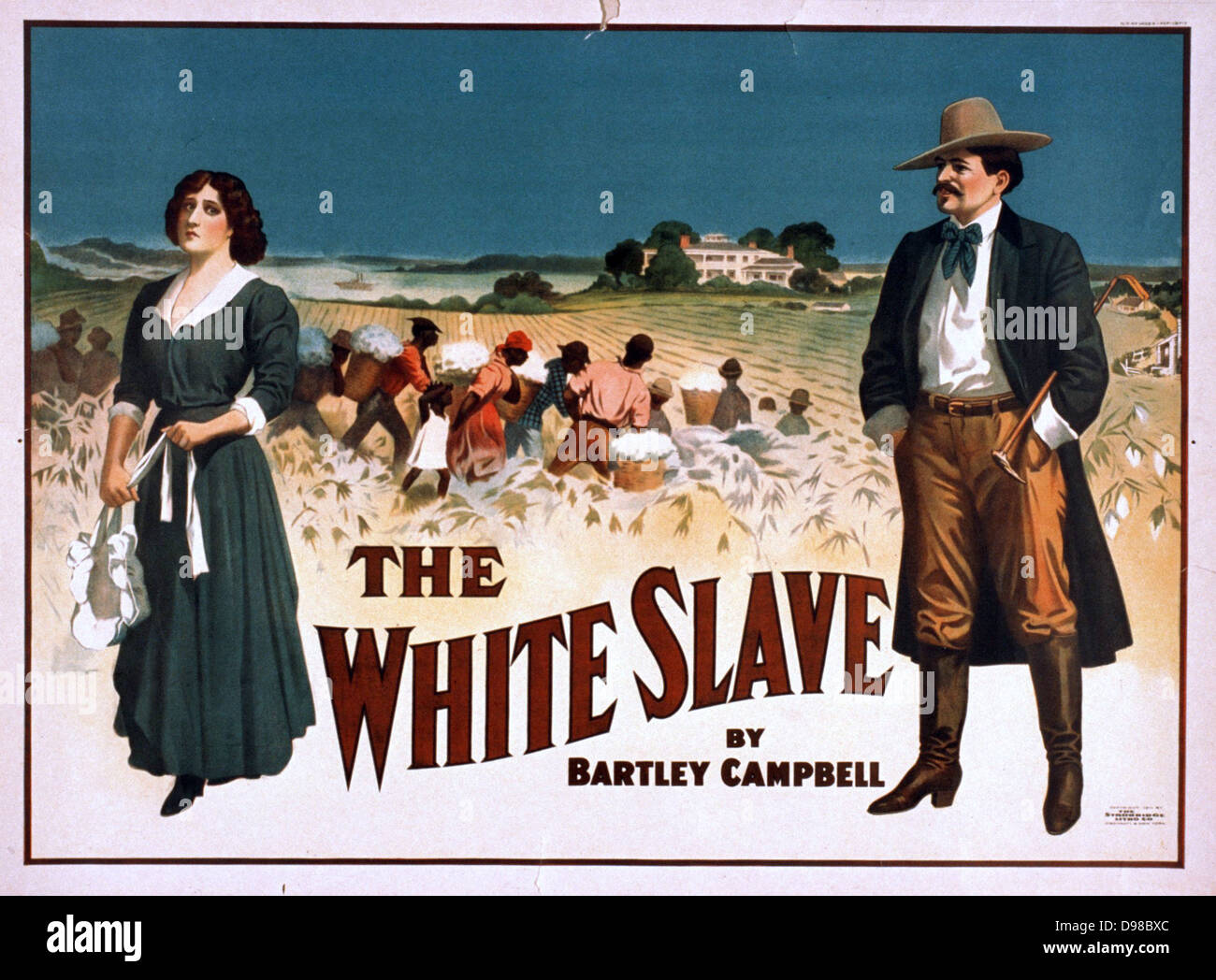 L'esclave blanc par Bartley Campbell 1843-1888. c1911. Banque D'Images
