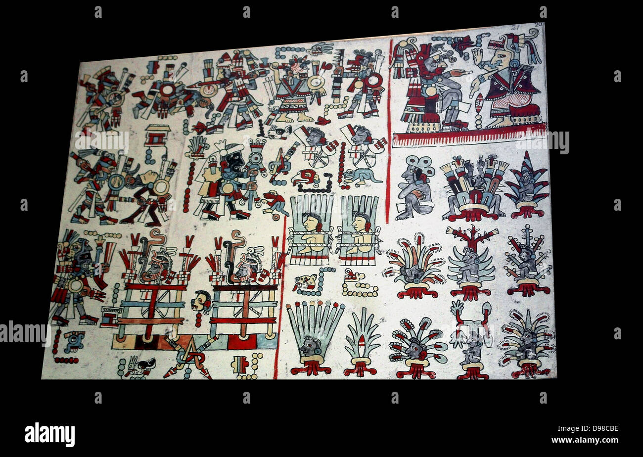 Codex aztèque du xvie siècle Banque de photographies et d’images à ...
