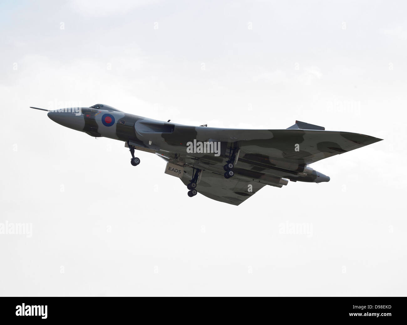 Bombardier Vulcan Air 2012, l'Aérodrome de Dunsfold Park, le Cranleigh, Surrey, UK Banque D'Images