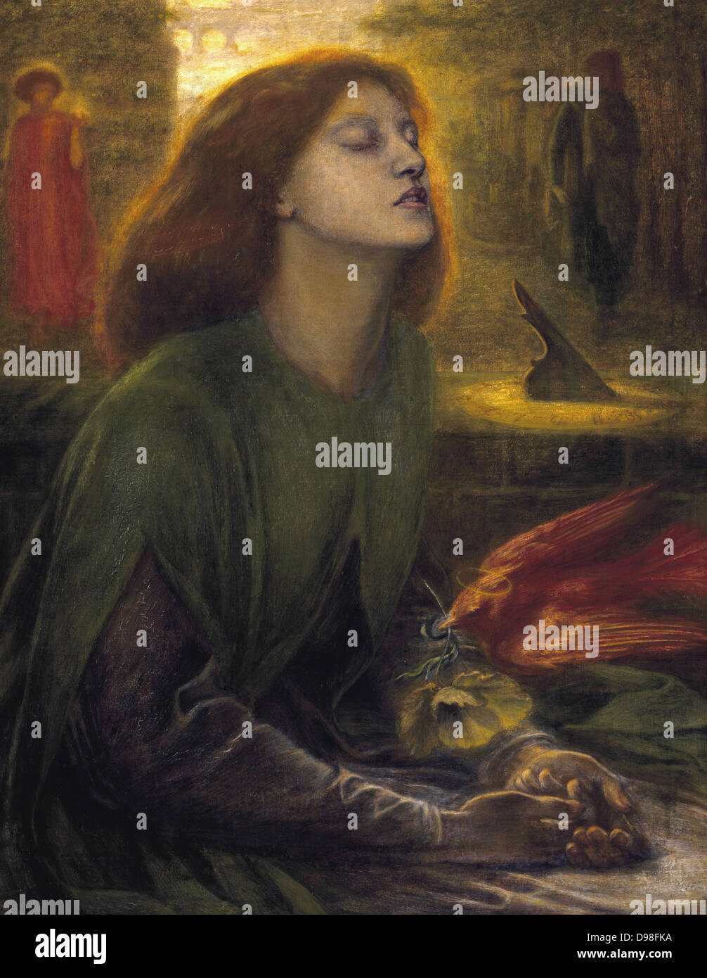 Dante Gabriel Rossetti, Beata Beatrix, 1864-1870 Banque D'Images